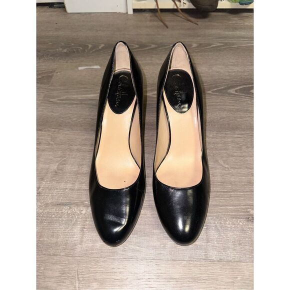 Women’s Cole Haan NikeAir Black Round Toe Pumps 10B - Picture 1 of 6